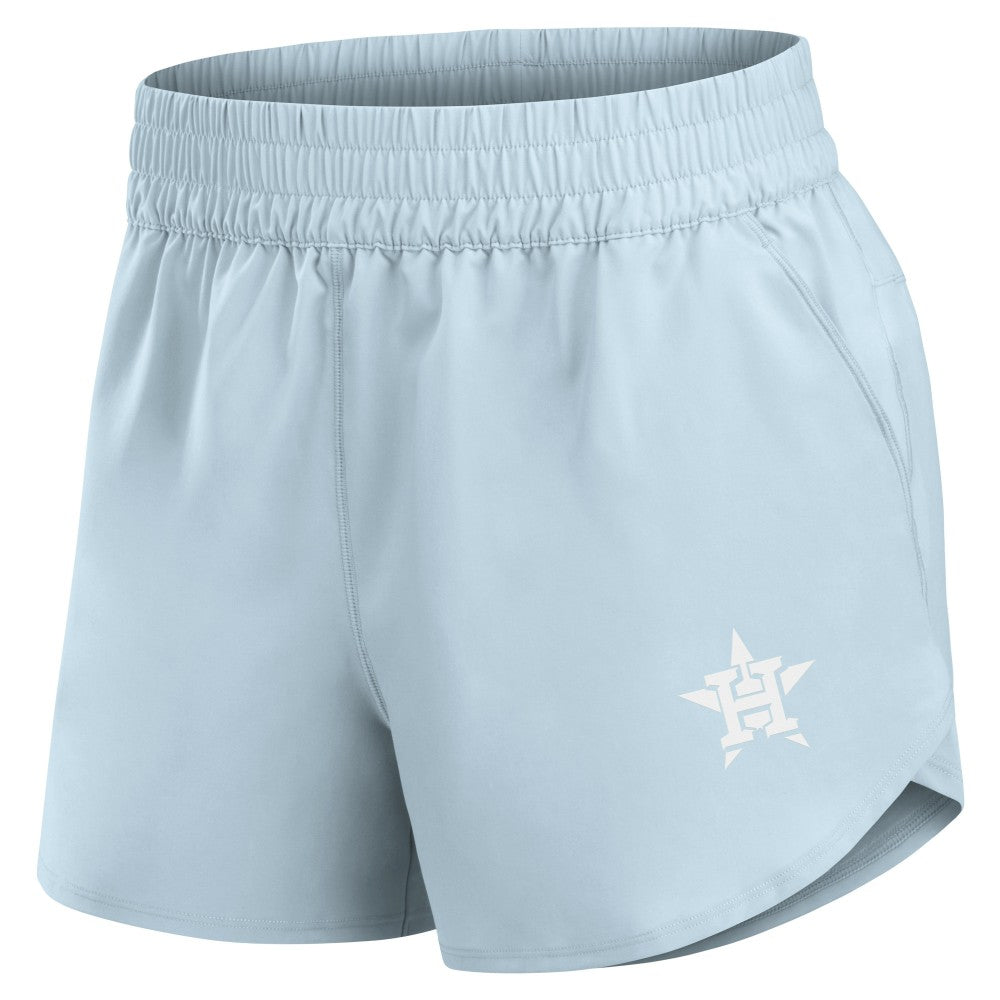 Houston Astros Fanatics Women's Studio Woven Vibe Shorts - MLB Shorts