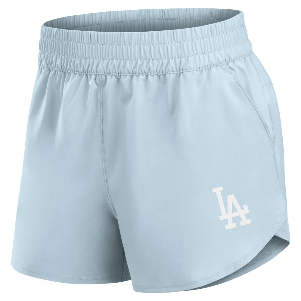 Los Angeles Dodgers Fanatics Women's Studio Woven Vibe Shorts - MLB Shorts