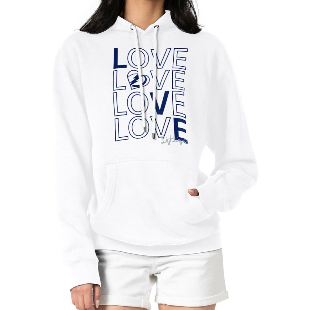 Tampa Bay Lightning G-III 4Her by Carl Banks Women's Hockey Love Fleece Pullover Hoodie -  NHL Hoodies
