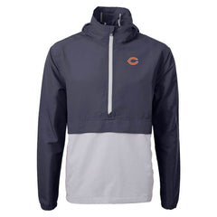 Chicago Bears Cutter & Buck Charter Eco Recycled Anorak Half-Zip Jacket | NFL Discount