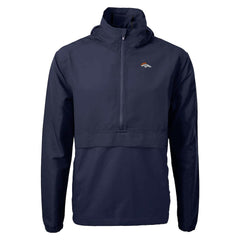 Denver Broncos Cutter & Buck Charter Eco Recycled Anorak Half-Zip Jacket | NFL Near me