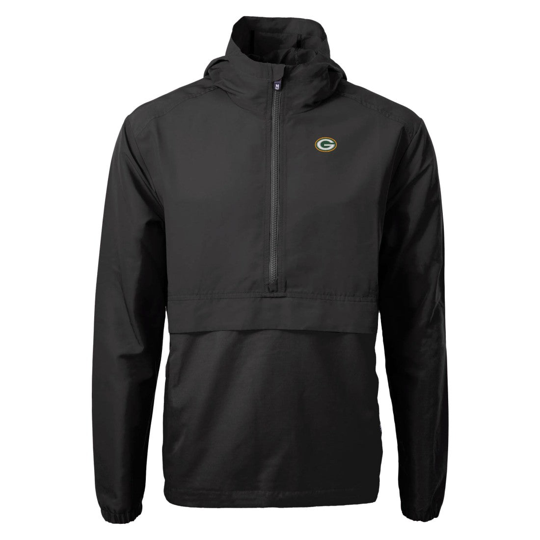 Green Bay Packers Cutter & Buck Charter Eco Recycled Anorak Half-Zip Jacket | NFL Online