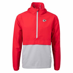 Kansas City Chiefs Cutter & Buck Charter Eco Recycled Anorak Half-Zip Jacket | NFL Near me