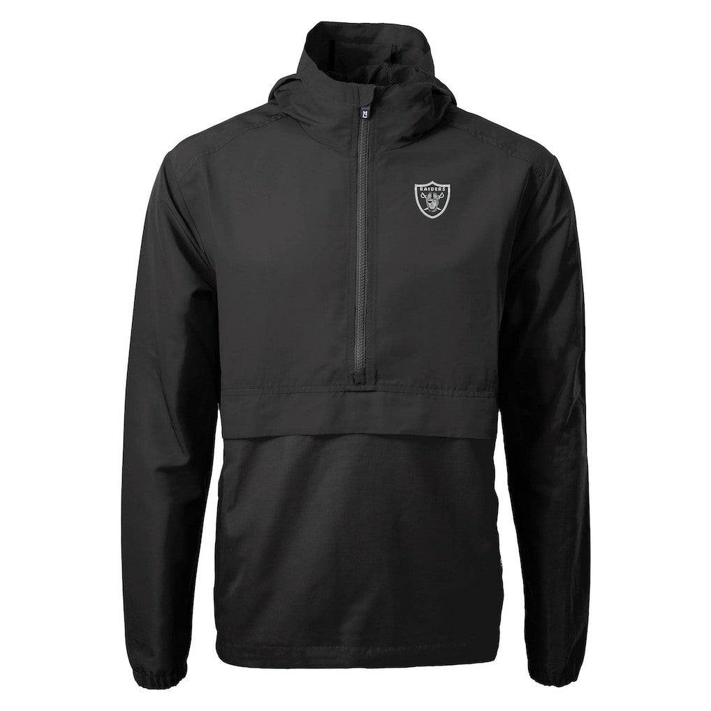 Las Vegas Raiders Cutter & Buck Charter Eco Recycled Anorak Half-Zip Jacket | NFL Sale