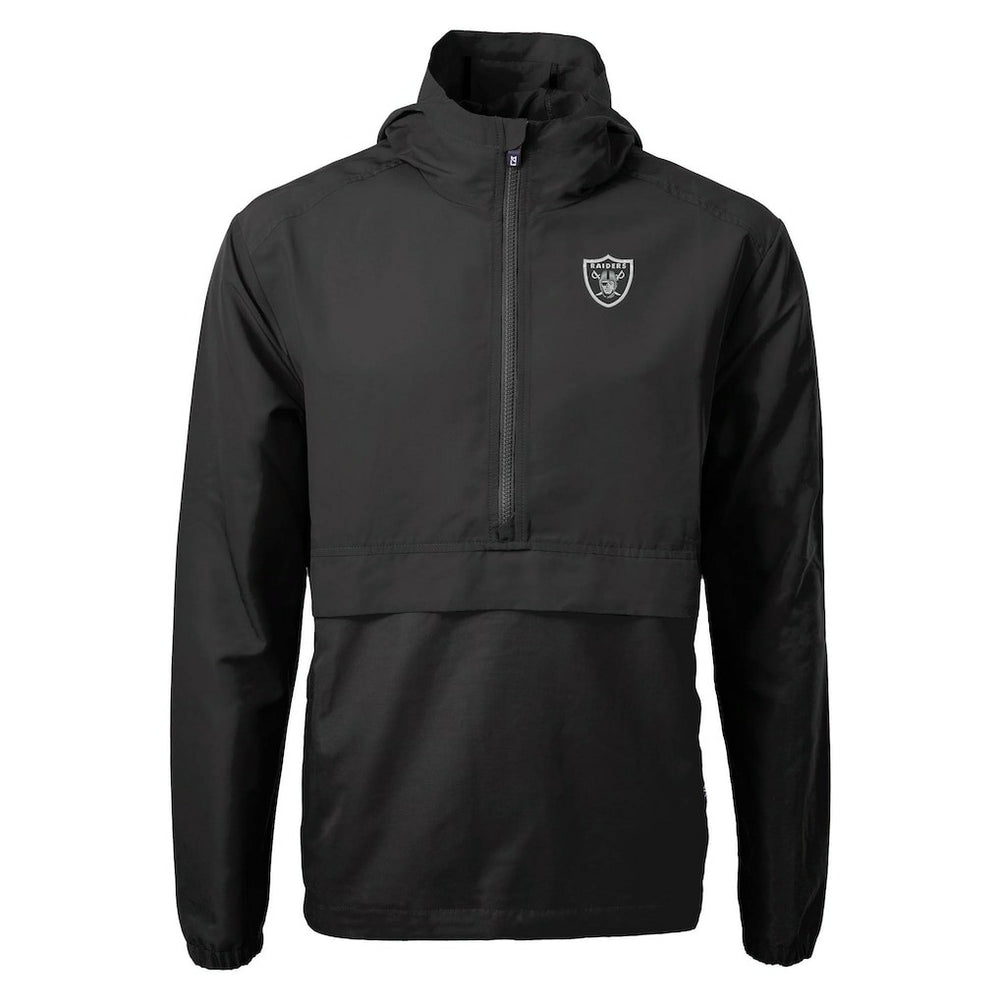Las Vegas Raiders Cutter & Buck Charter Eco Recycled Anorak Half-Zip Jacket | NFL Sale