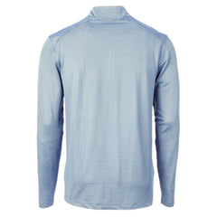 Los Angeles Chargers Cutter & Buck Virtue Eco Pique Micro Stripe Recycled Quarter-Zip Pullover Top | NFL Outlet