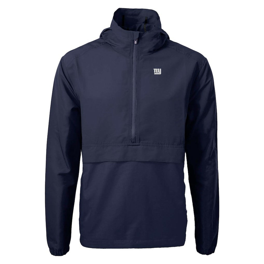 New York Giants Cutter & Buck Charter Eco Recycled Anorak Half-Zip Jacket | NFL New