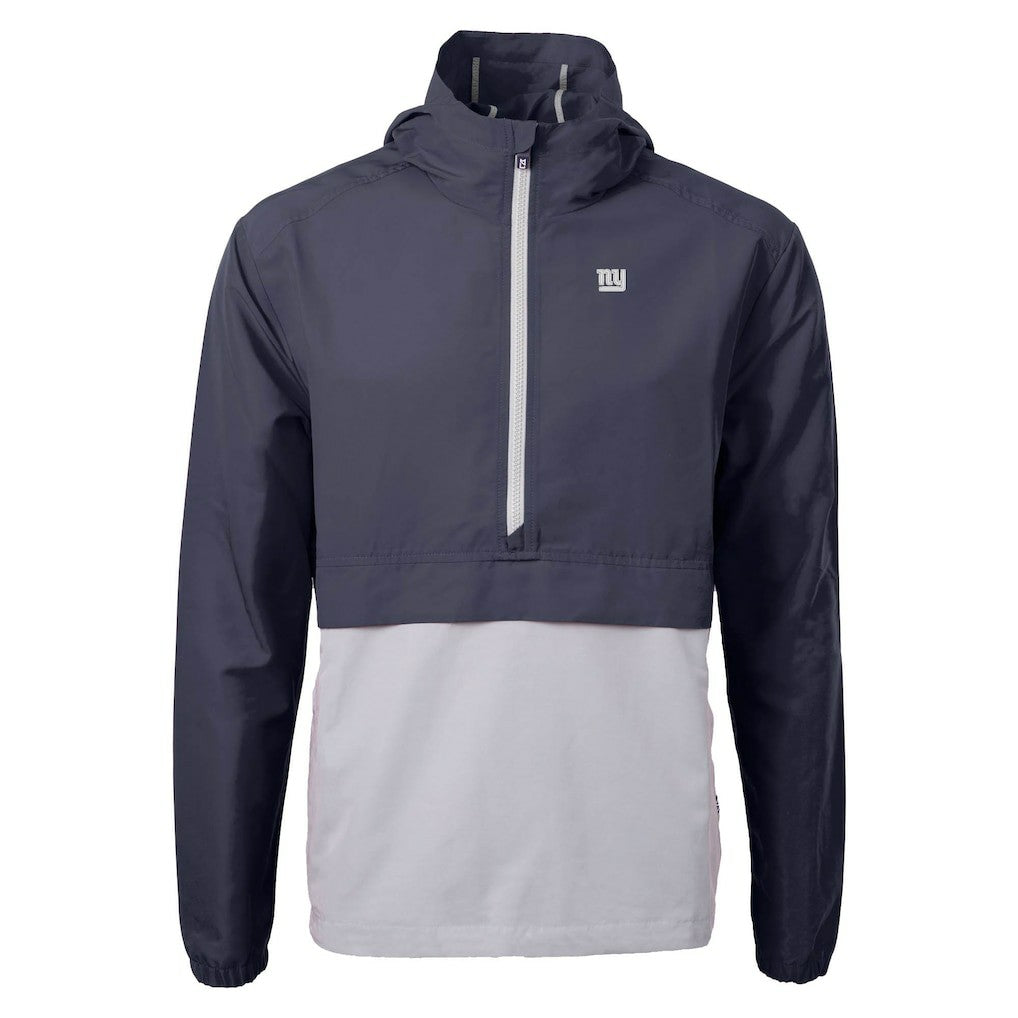 New York Giants Cutter & Buck Charter Eco Recycled Anorak Half-Zip Jacket | NFL Sale