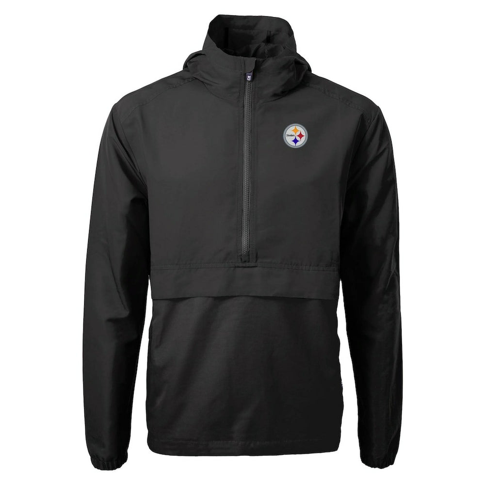 Pittsburgh Steelers Cutter & Buck Charter Eco Recycled Anorak Half-Zip Jacket | NFL US