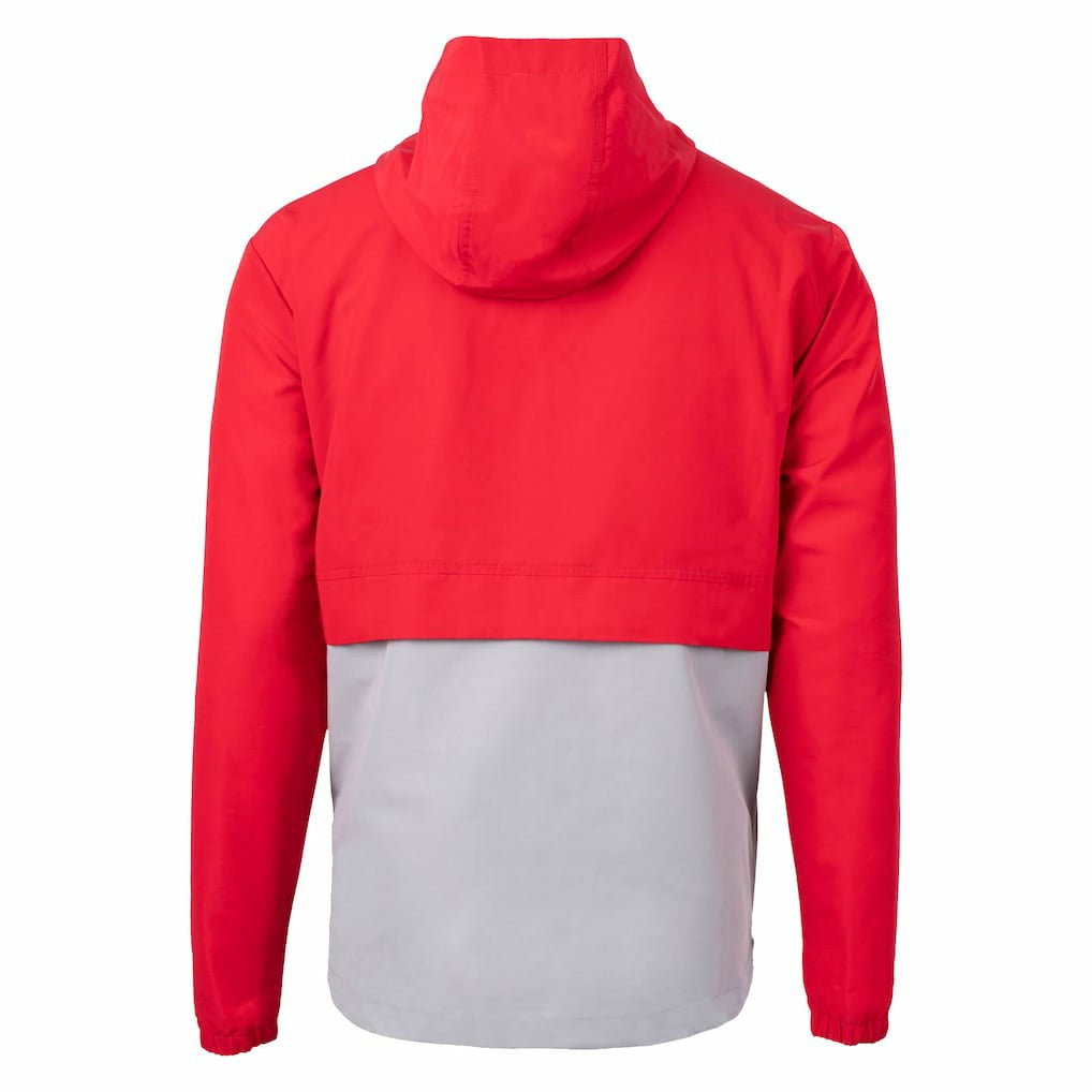 San Francisco 49ers Cutter & Buck Charter Eco Recycled Anorak Half-Zip Jacket | NFL Online