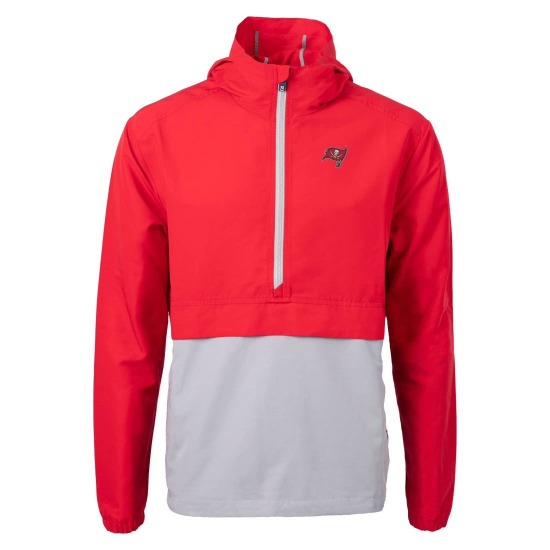 Tampa Bay Buccaneers Cutter & Buck Charter Eco Recycled Anorak Half-Zip Jacket | NFL Sale