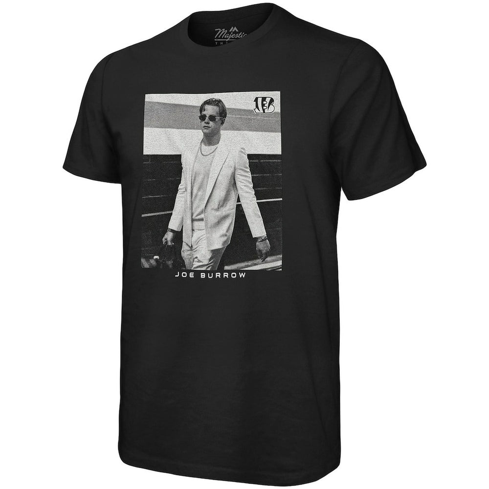Cincinnati Bengals Joe Burrow  Majestic Threads Oversized Player Image T-Shirt | NFL Online