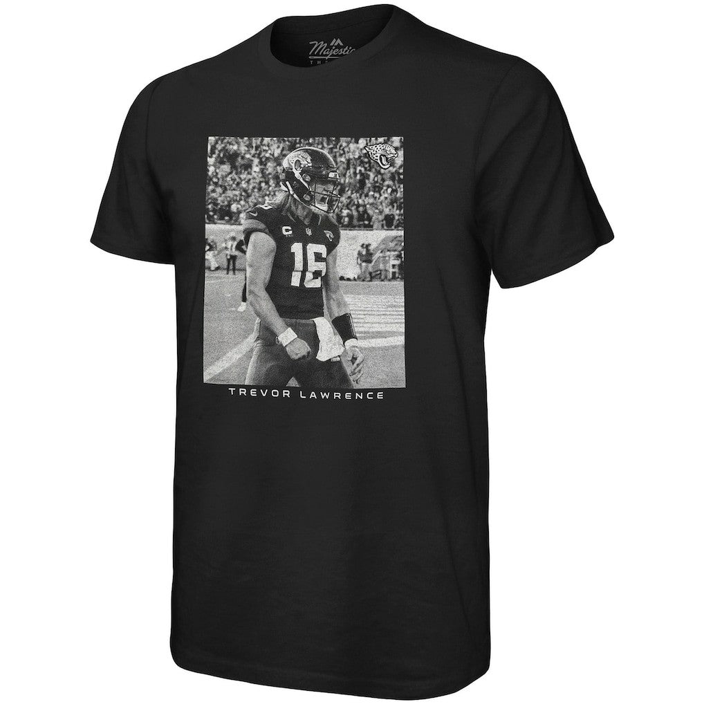 Jacksonville Jaguars Trevor Lawrence  Majestic Threads Oversized Player Image T-Shirt | NFL Near me