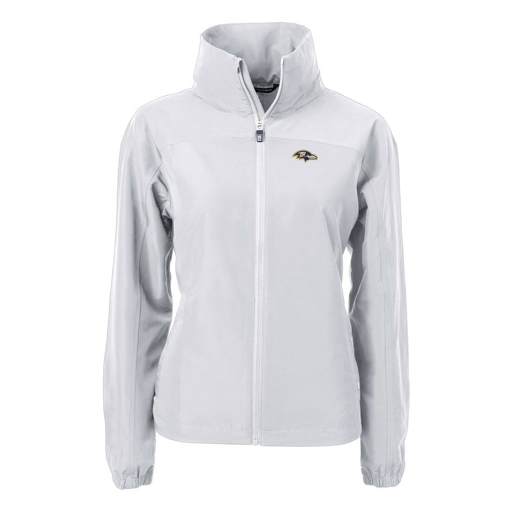 Baltimore Ravens Cutter & Buck Women's Charter Eco Recycled Full-Zip Jacket | NFL Hot