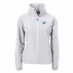 Detroit Lions Cutter & Buck Women's Charter Eco Recycled Full-Zip Jacket | NFL Discount