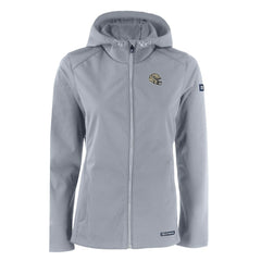 New Orleans Saints Cutter & Buck Women's Evoke Eco Softshell Recycled Full-Zip Hooded Jacket | NFL Hot