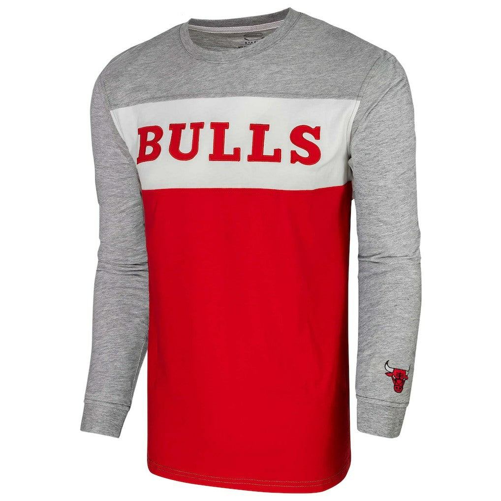 Heather Gray Chicago Bulls Unisex Loge Long Sleeve T-Shirt sale | NBA