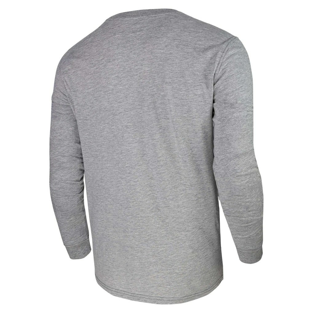 Heather Gray Chicago Bulls Unisex Loge Long Sleeve T-Shirt sale | NBA