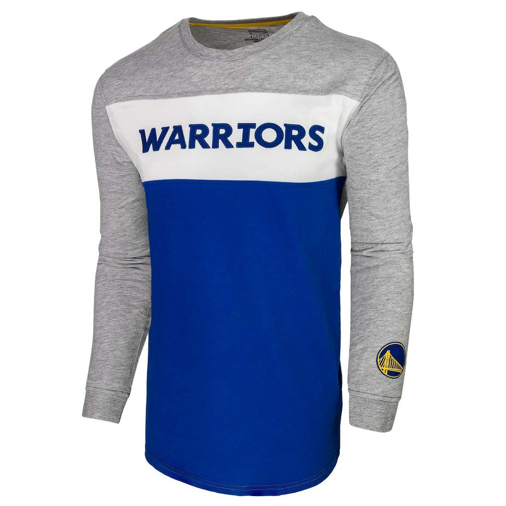 Heather Gray Golden State Warriors Unisex Loge Long Sleeve T-Shirt sale | NBA