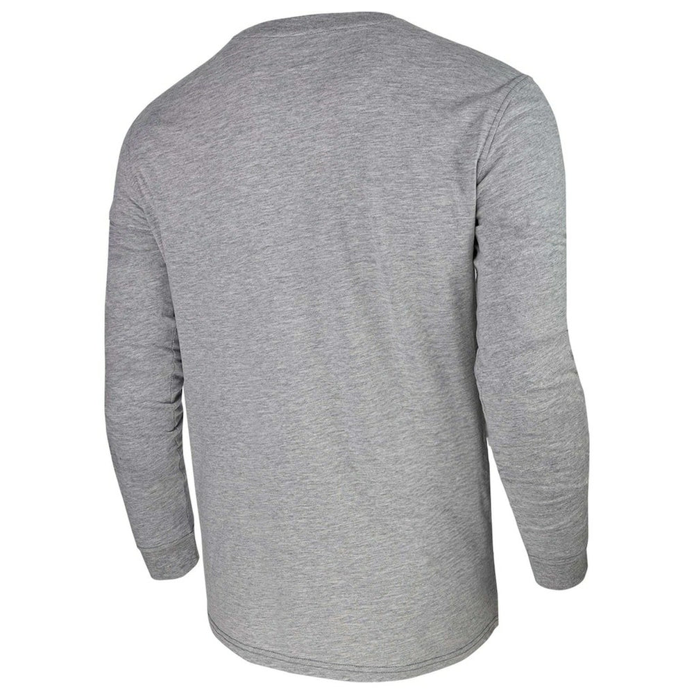 Heather Gray Golden State Warriors Unisex Loge Long Sleeve T-Shirt sale | NBA