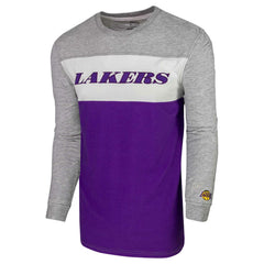 Heather Gray Los Angeles Lakers Unisex Loge Long Sleeve T-Shirt | NBA