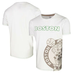 White Boston Celtics Stadium Essentials Unisex Scoreboard T-Shirt | NBA