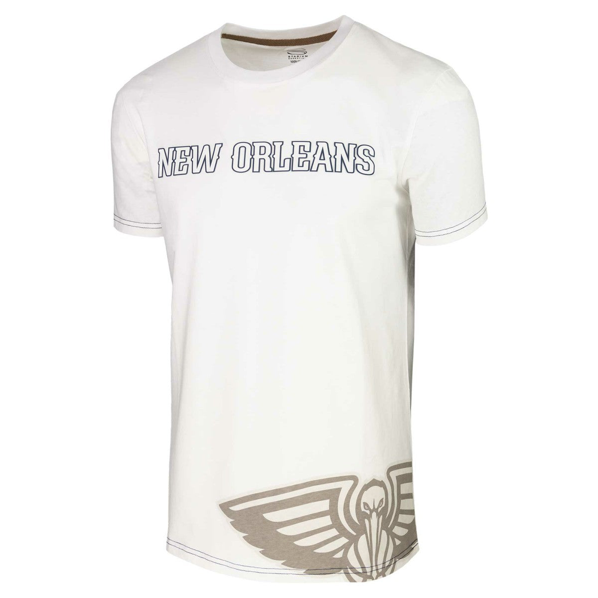 White New Orleans Pelicans Stadium Essentials Unisex Scoreboard T-Shirt | NBA
