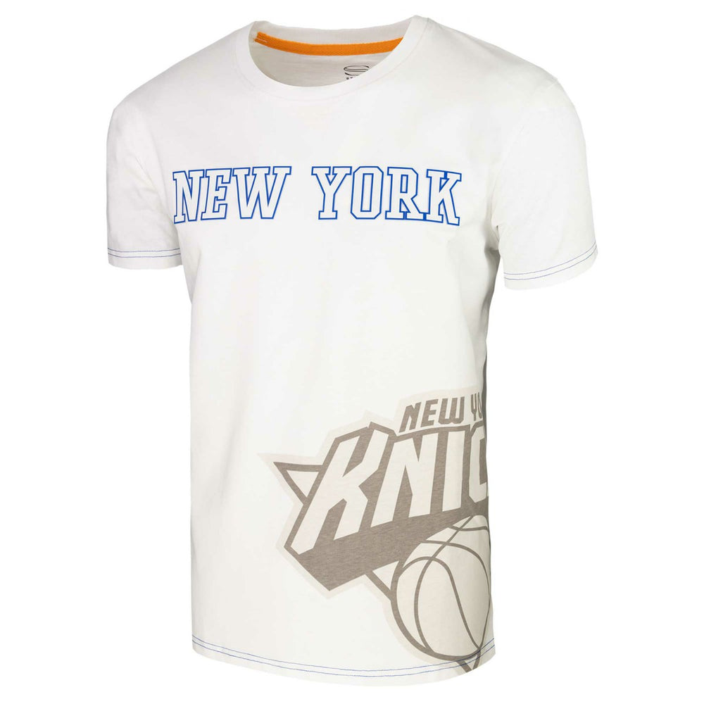 White New York Knicks Stadium Essentials Unisex Scoreboard T-Shirt | NBA