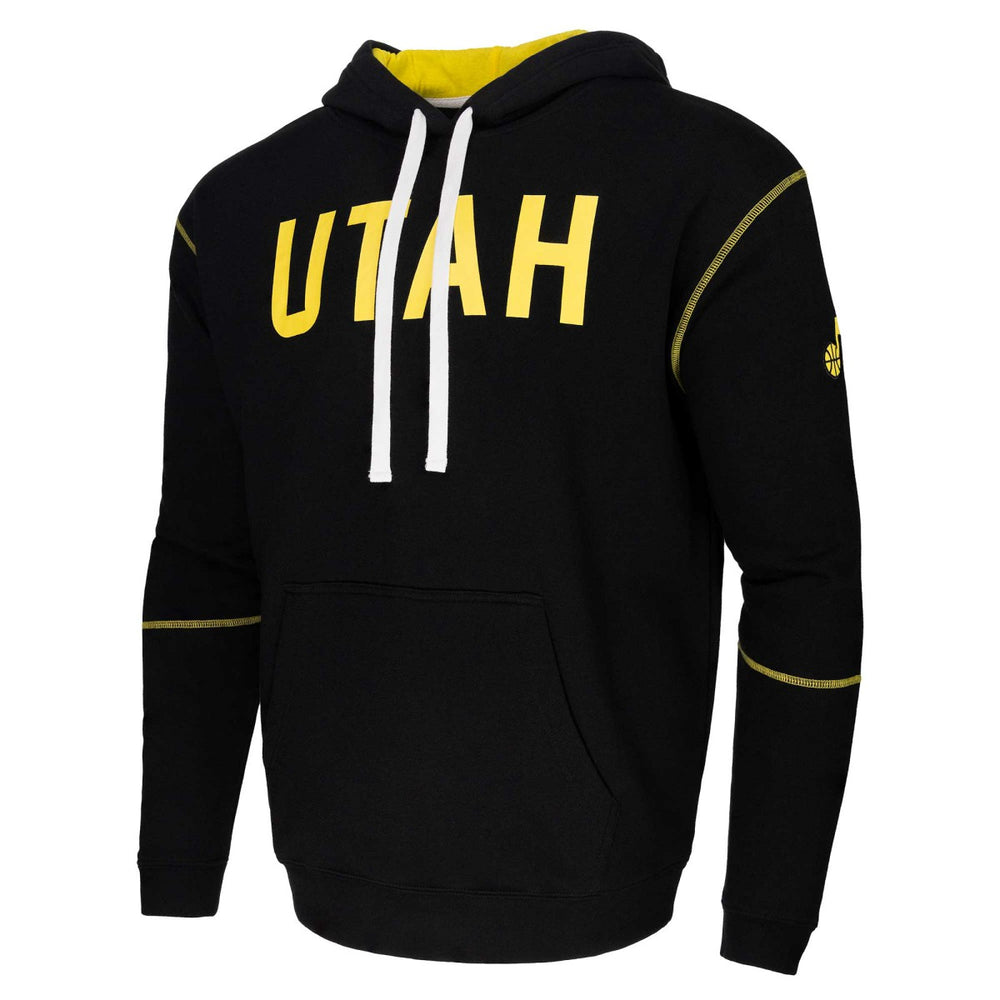 Black Utah Jazz Stadium Essentials Monument Pullover Hoodie | NBA