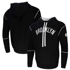 Black Brooklyn Nets Stadium Essentials Monument Pullover Hoodie | NBA