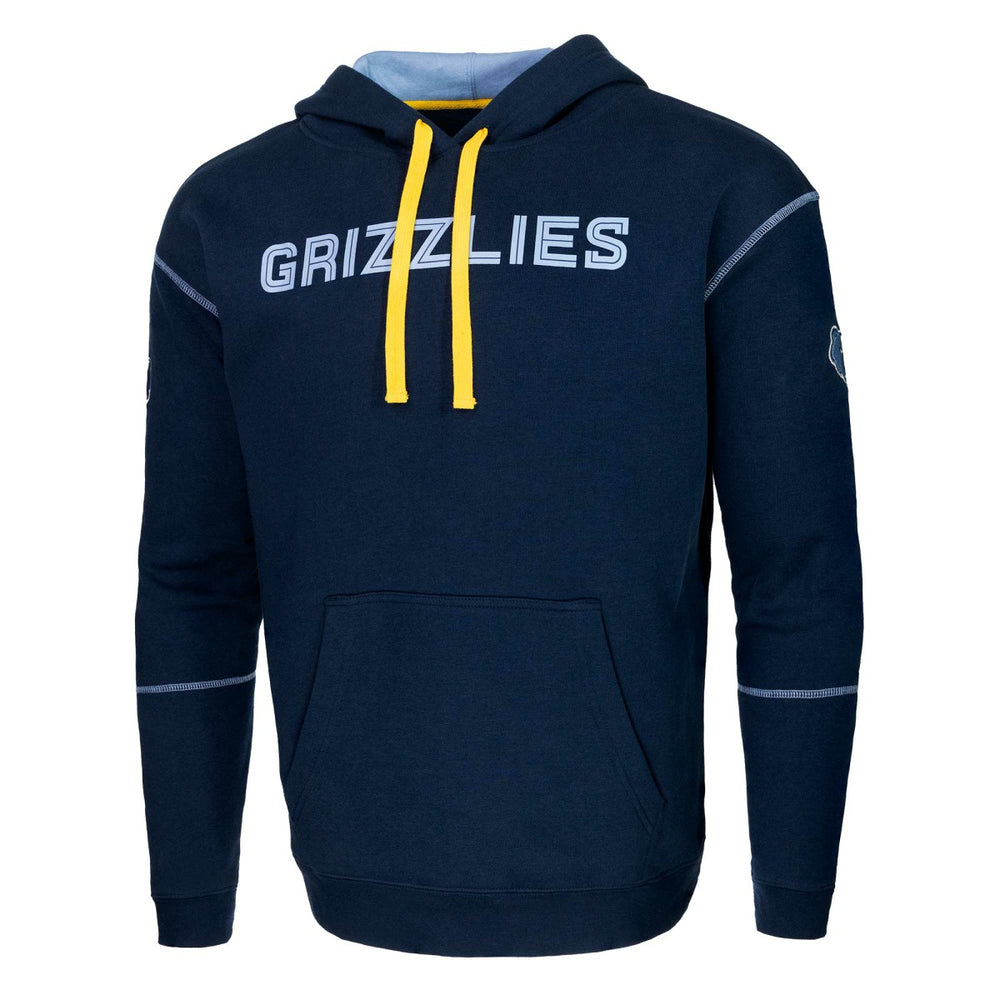 Navy Memphis Grizzlies Stadium Essentials Monument Pullover Hoodie | NBA