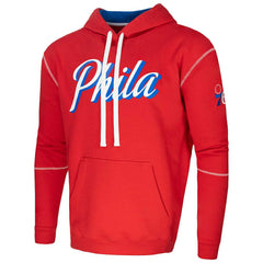 Red Philadelphia 76ers Stadium Essentials Monument Pullover Hoodie | NBA