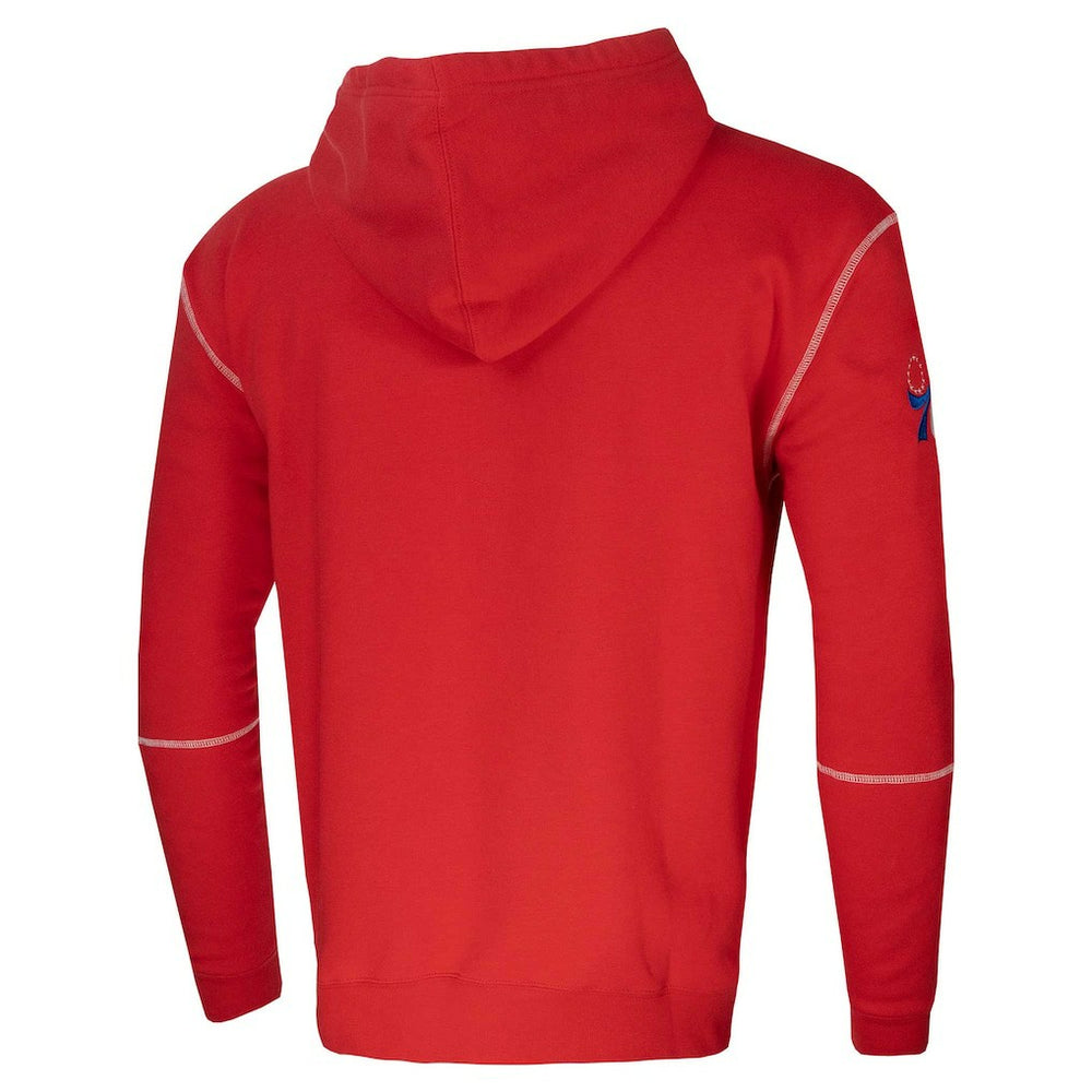 Red Philadelphia 76ers Stadium Essentials Monument Pullover Hoodie | NBA