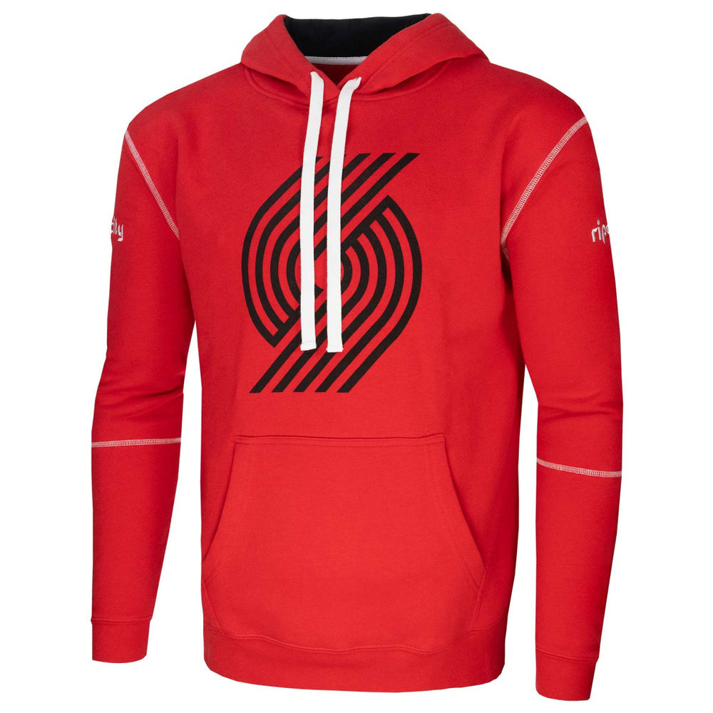 Red Portland Trail Blazers Stadium Essentials Monument Pullover Hoodie | NBA