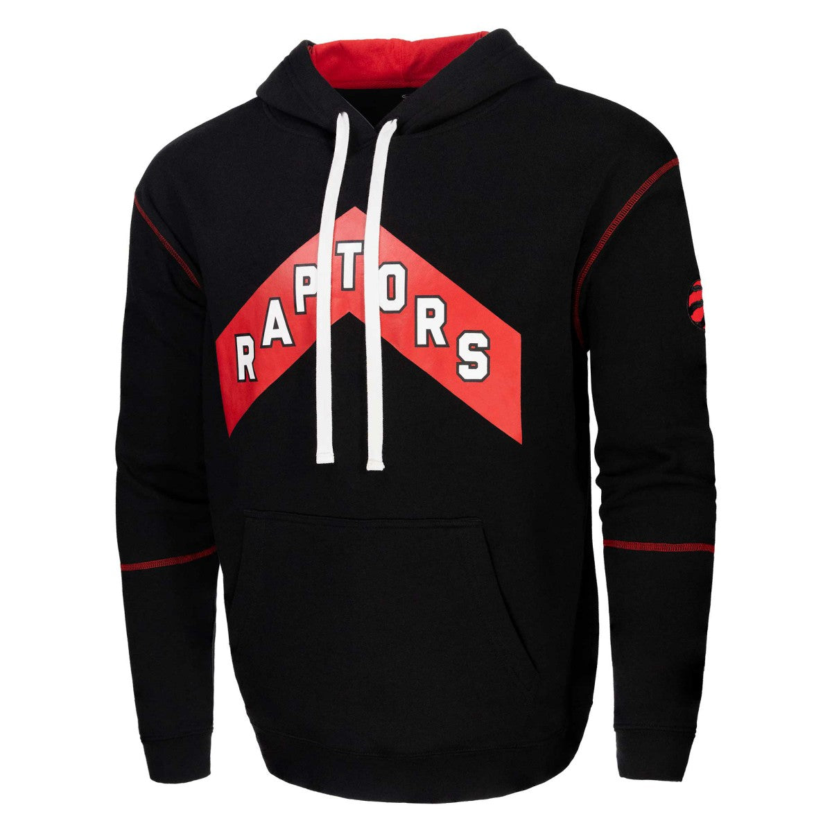 Black Toronto Raptors Stadium Essentials Monument Pullover Hoodie | NBA