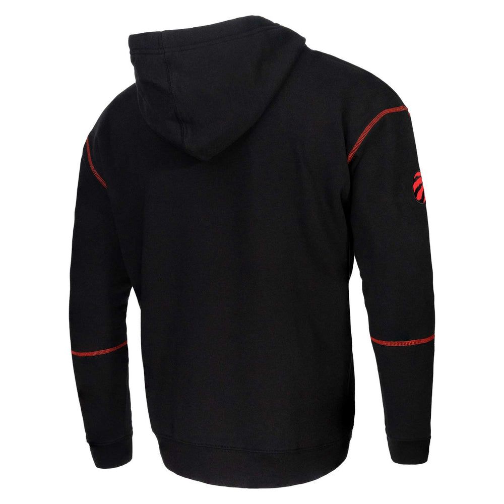 Black Toronto Raptors Stadium Essentials Monument Pullover Hoodie | NBA