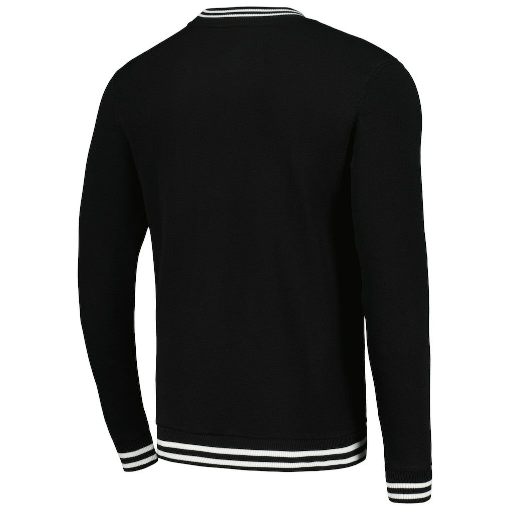 Black Brooklyn Nets Stadium Essentials Club Level Pullover Sweatshirt | NBA