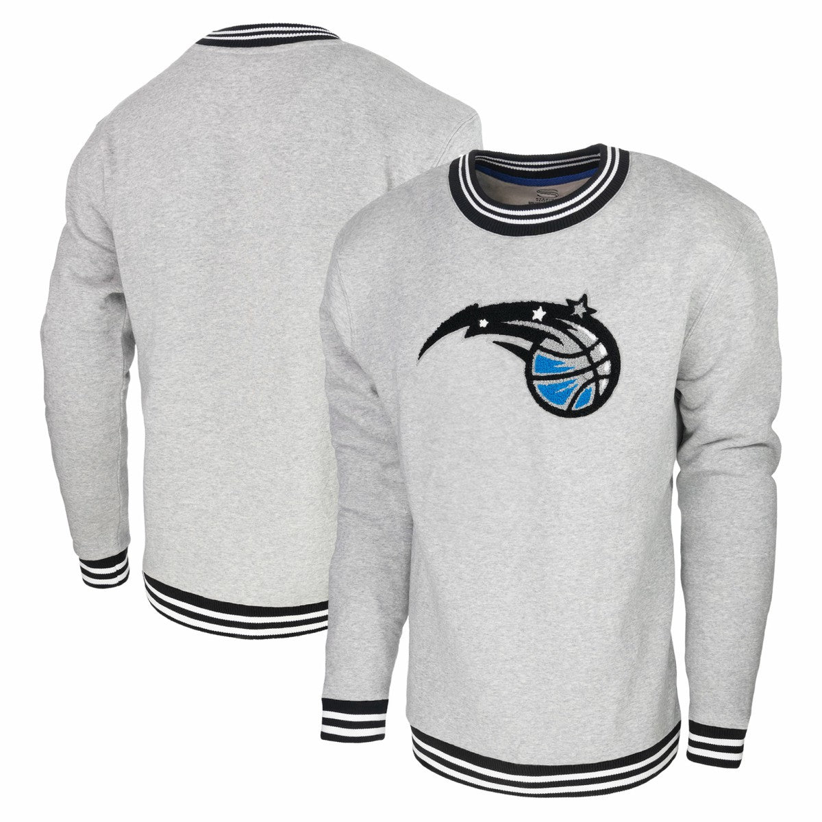Heather Gray Orlando Magic Stadium Essentials Club Level Pullover Sweatshirt | NBA