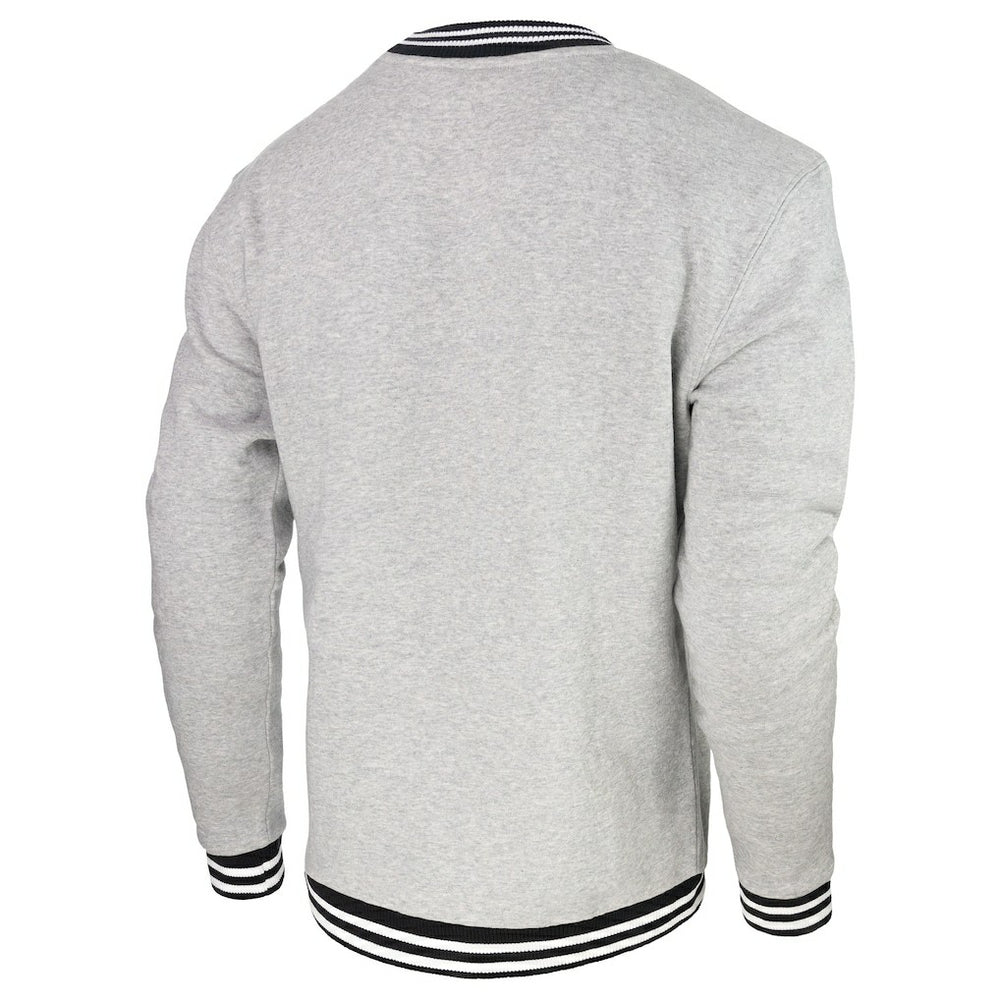 Heather Gray Philadelphia 76ers Stadium Essentials Club Level Pullover Sweatshirt | NBA
