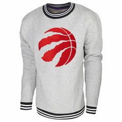Heather Gray Toronto Raptors Stadium Essentials Club Level Pullover Sweatshirt | NBA