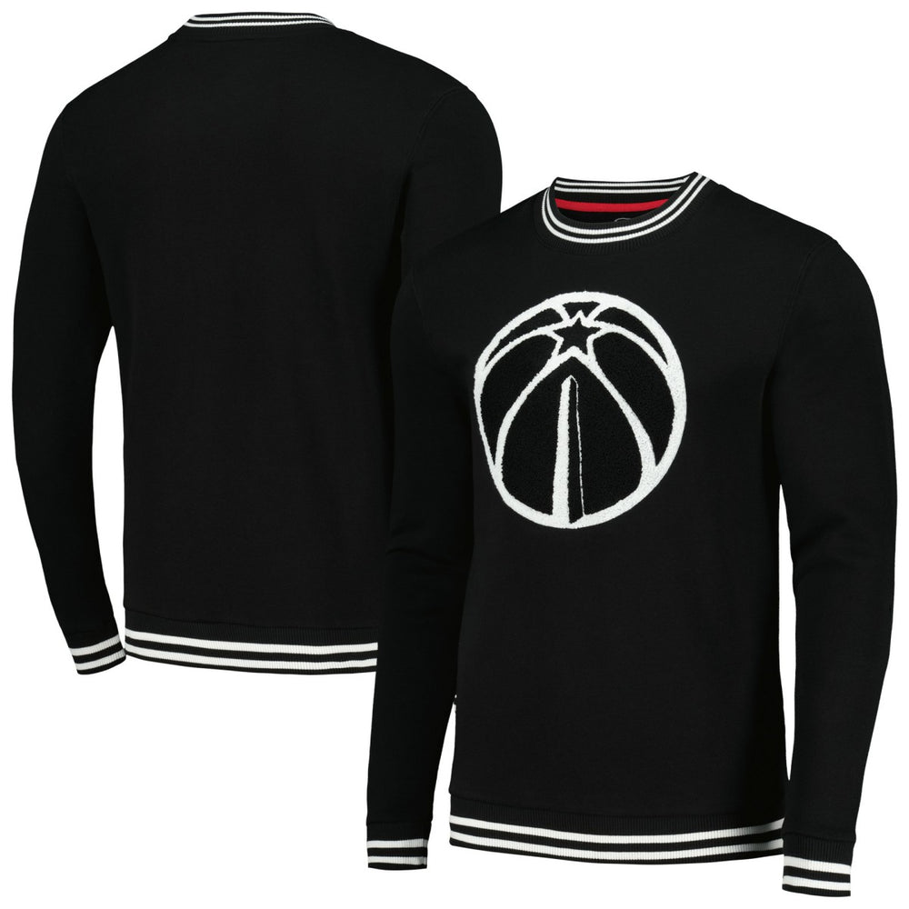 Black Washington Wizards Stadium Essentials Club Level Pullover Sweatshirt | NBA