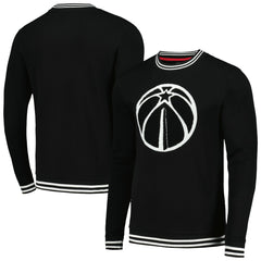 Black Washington Wizards Stadium Essentials Club Level Pullover Sweatshirt | NBA