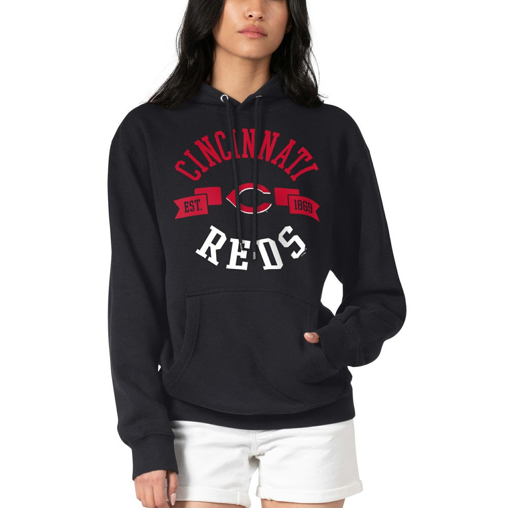 Cincinnati Reds G-III 4Her by Carl Banks Women's City Graphic Pullover Hoodie - MLB Hoodies