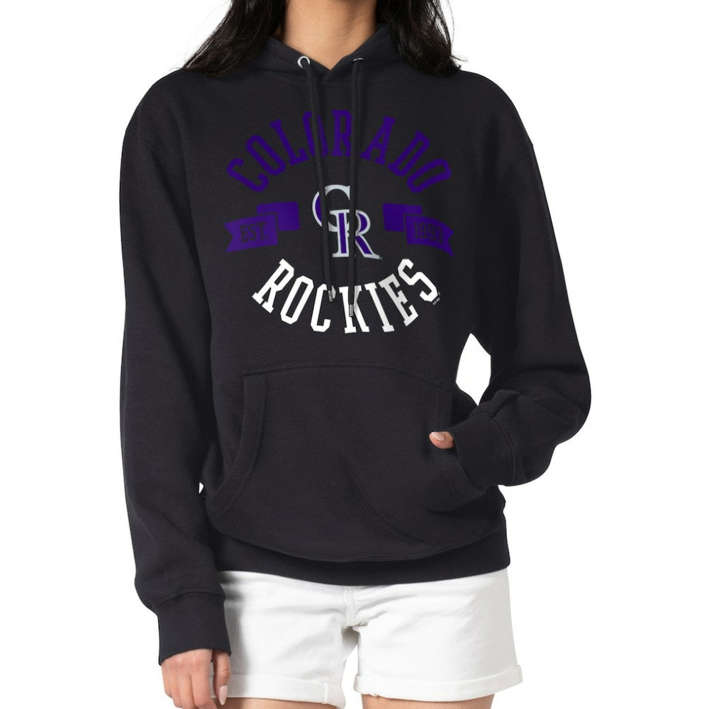 Colorado Rockies G-III 4Her by Carl Banks Women's City Graphic Pullover Hoodie - MLB Hoodies