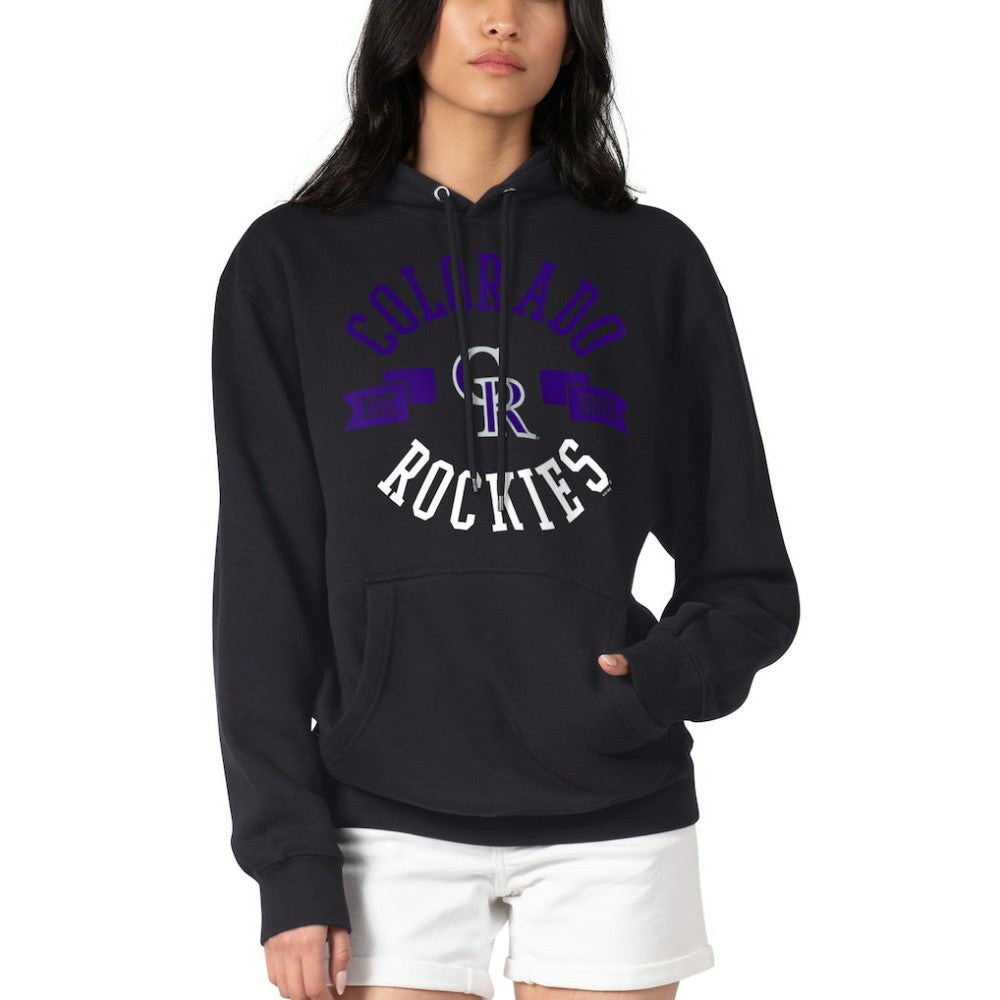 Colorado Rockies G-III 4Her by Carl Banks Women's City Graphic Pullover Hoodie - MLB Hoodies