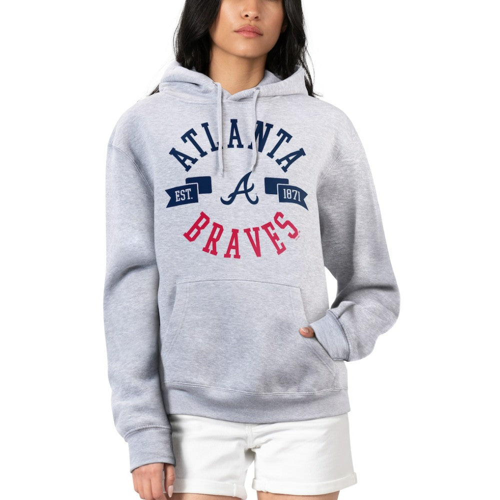 Atlanta Braves G-III 4Her by Carl Banks Women's City Graphic Pullover Hoodie - MLB Hoodies