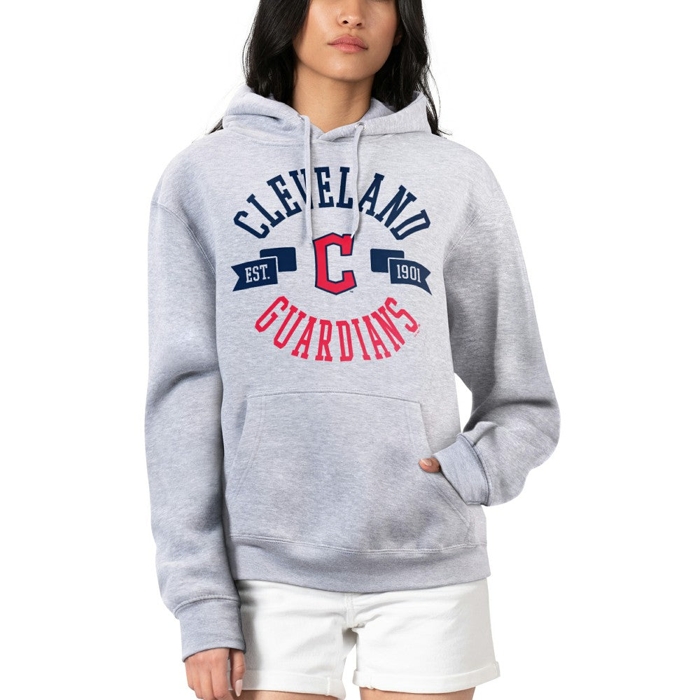 Cleveland Guardians G-III 4Her by Carl Banks Women's City Graphic Pullover Hoodie - MLB Hoodies