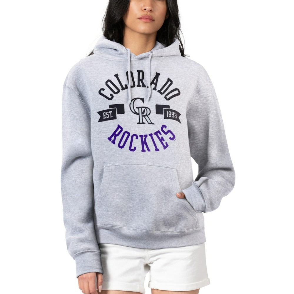 Colorado Rockies G-III 4Her by Carl Banks Women's City Graphic Pullover Hoodie - MLB Hoodies