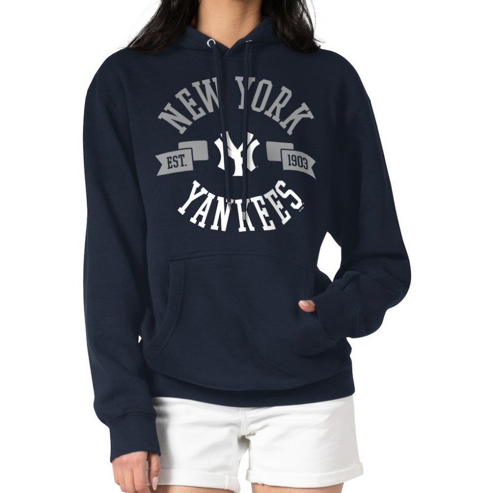 New York Yankees G-III 4Her by Carl Banks Women's City Graphic Pullover Hoodie - MLB Hoodies