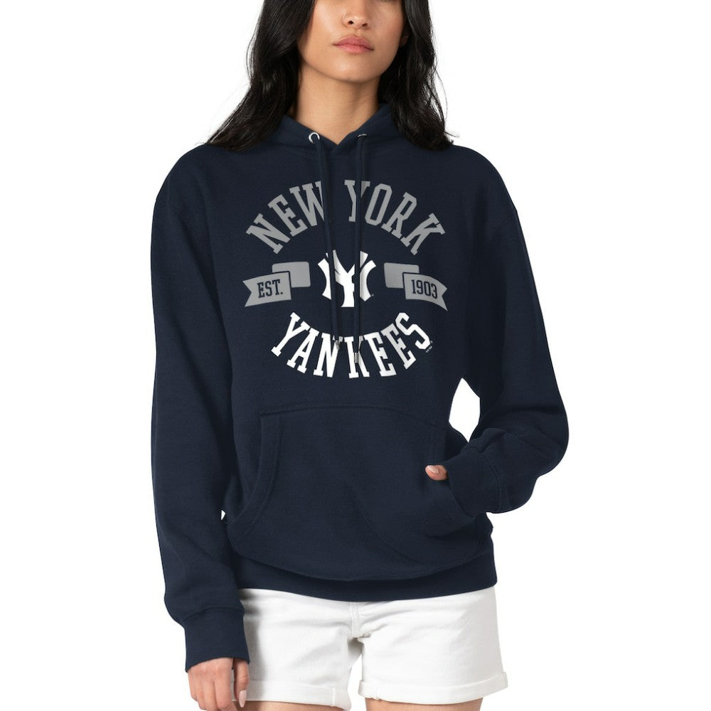 New York Yankees G-III 4Her by Carl Banks Women's City Graphic Pullover Hoodie - MLB Hoodies